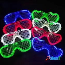 10pcs adulti bambini donne occhiali led illuminano occhiali