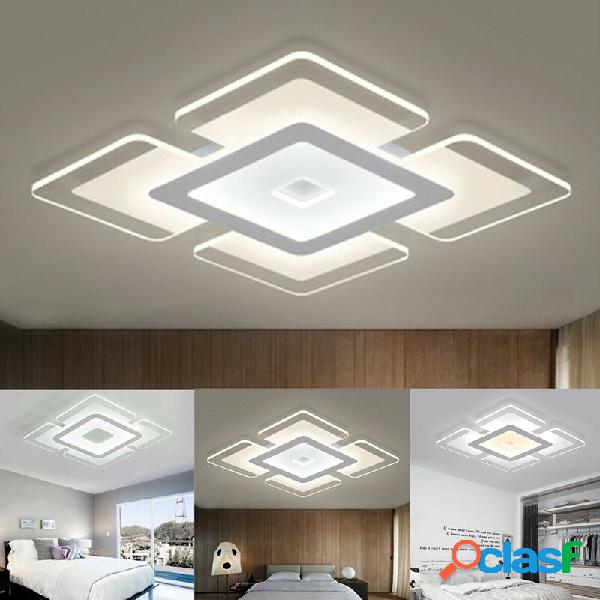 110-220 V 15 W Moderna LED Plafoniera Acrilico Rotondo Casa