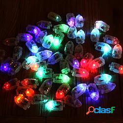 12pcs mini palloncini colorati proiettili luci flash flash
