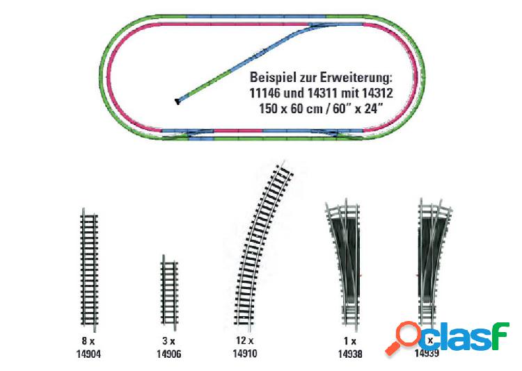 14312 N Minitrix Kit di espansione 1 KIT