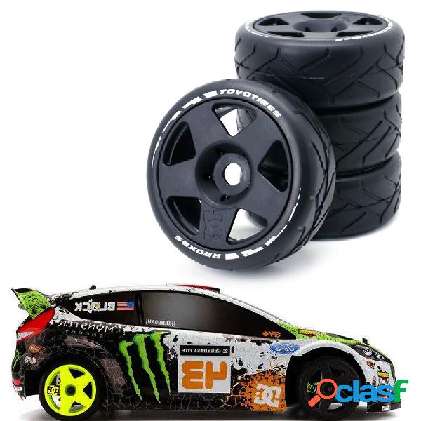 4 PZ 1/8 Rally Drift On-Road Pneumatici Ruote 17mm Esagonale