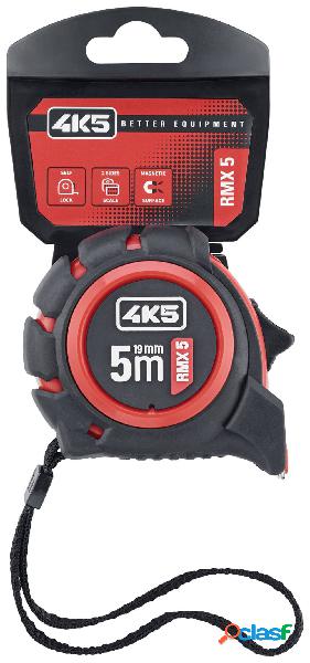 4K5 Tools RMX 5 RollMeter 5m 606.100-5 Metro a nastro 5 m