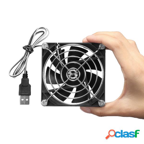 8cm Mini Ventilatore USB Ventola Portatileper Computer TV