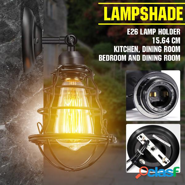 AC110V E27 Parete retrò stile americano lampada Paralume