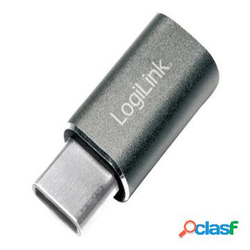 Adattatore USB-C LogiLink USB 3.0 - Argento