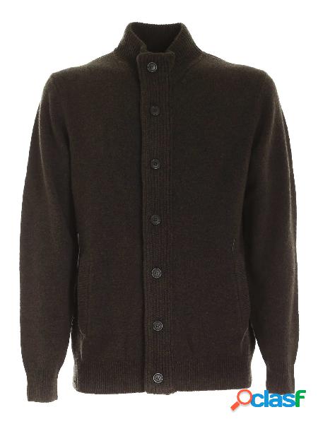 BARBOUR CARDIGAN UOMO MKN0731GN73 VERDE