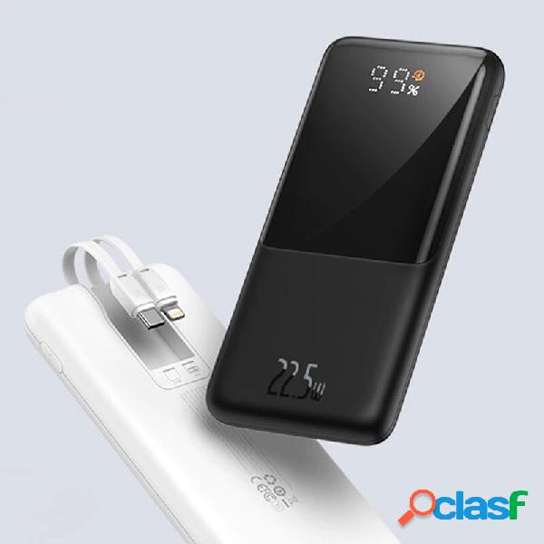 Baseus 22.5W 10000mAh 37Wh Power Bank Digital Display