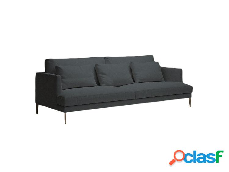 Bonaldo Paraiso 245 - Divano 2 sedute / Piedi Antracite /