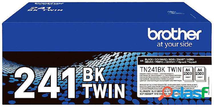 Brother Toner TN-241BKTWIN TN241BKTWIN Originale Nero 2500