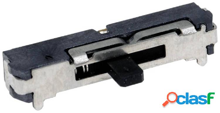 C & K Switches Interruttore a slitta 4 V 300 mA 1 pz. Tape
