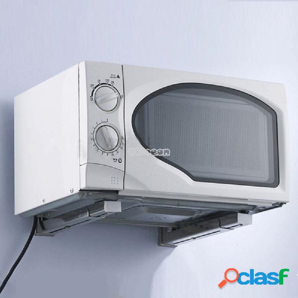 COPPIA STAFFE A PARETE PER SOSPENSIONE FORNO A MICROONDE 2 X