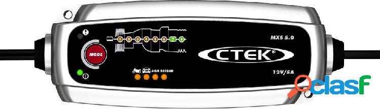 CTEK MXS 5.0 56-305 Caricatore automatico 12 V 0.8 A, 5 A