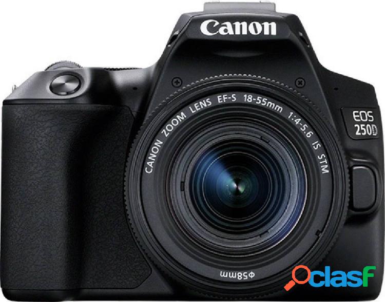 Canon EOS 250 D Fotocamera digitale reflex incl. EF-S 18-55
