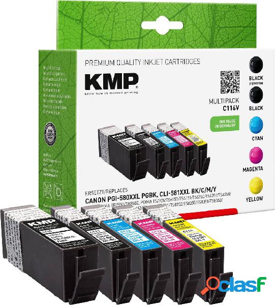 Cartucce combo pack KMP Compatibile sostituisce Canon