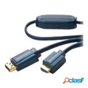 Cavo video ClickTronic DisplayPort / HDMI 1 m