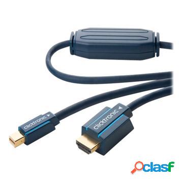 Cavo video ClickTronic DisplayPort / HDMI - 5 m