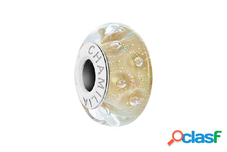 Chamilia Charm Colori argento Murano prosecco frizzante