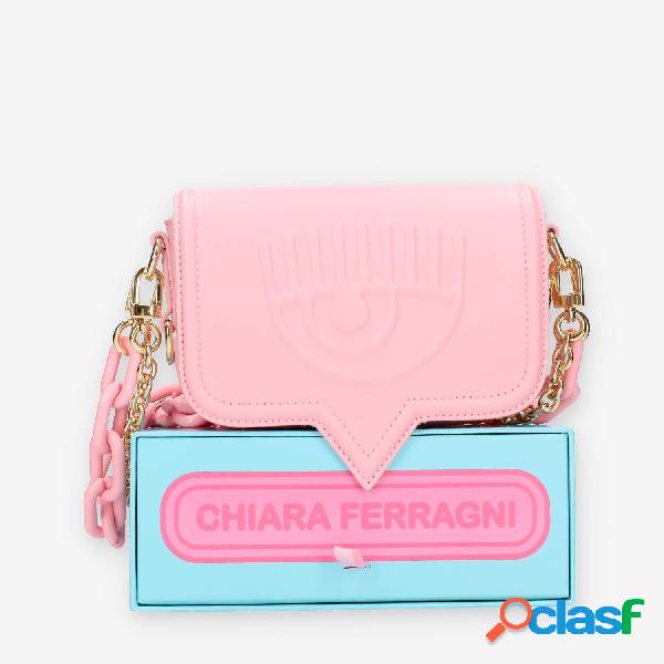 Chiara Ferragni Borsa piccola a tracolla rosa