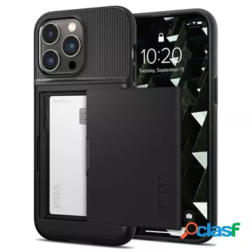 Custodia Spigen Slim Armor CS per iPhone 14 Pro - Nera