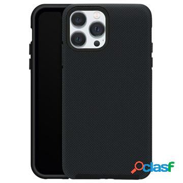 Custodia ibrida Prio Double Shell per iPhone 14 Pro - Nera