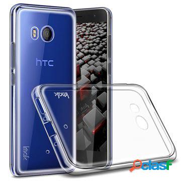 Custodia in TPU antigraffio Imak per HTC U11 - Trasparente