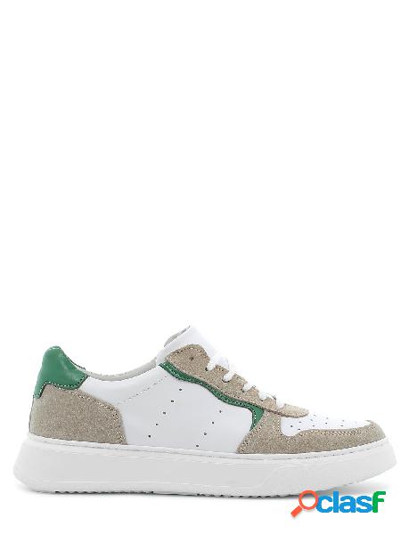 De Antonio Sneakers uomo in pelle e camoscio con lacci, 2021