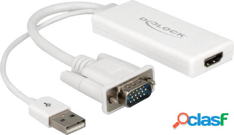 Delock 62460 VGA / USB / HDMI Adattatore [1x Spina VGA,