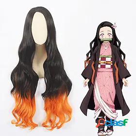 Demon Slayer: Kimetsu no Yaiba Kamado Nezuko Cosplay Wigs
