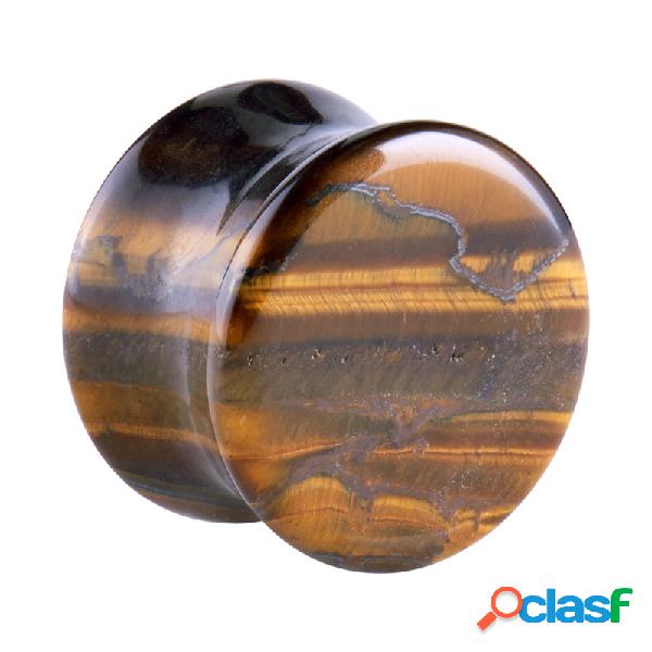 Double flared plug (stone) Pietra semipreziosa Tunnel & Plug