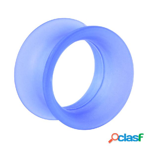 Double flared tunnel (silicone, various colours) Silicone