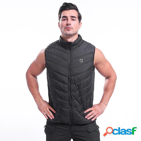 Elettrico Batteria Riscaldamento USB Warm Up Vest Giacca