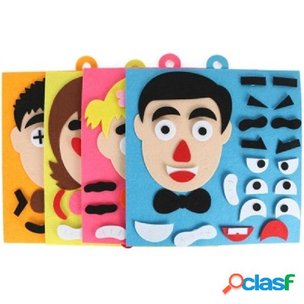 Emoticon per genitori e bambini Assemblaggio fai-da-te