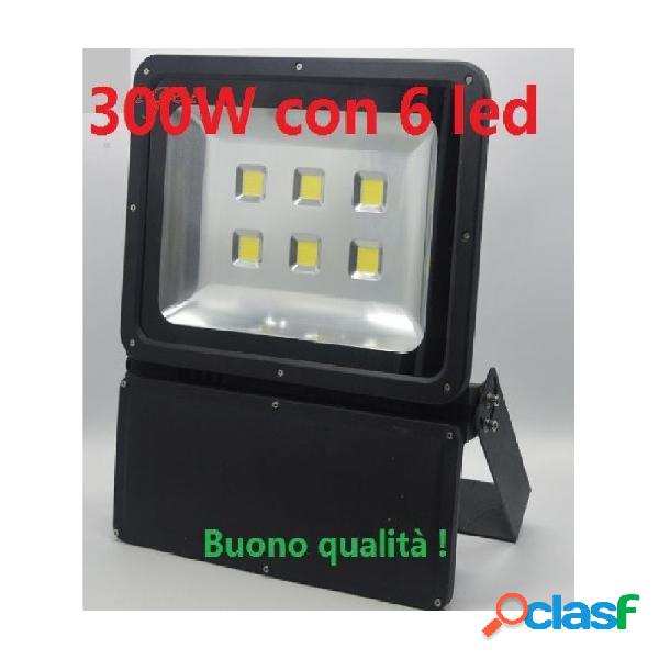 FARO FARETTO LED 300W DA ESTERNO ALTA DISSIPAZIONE