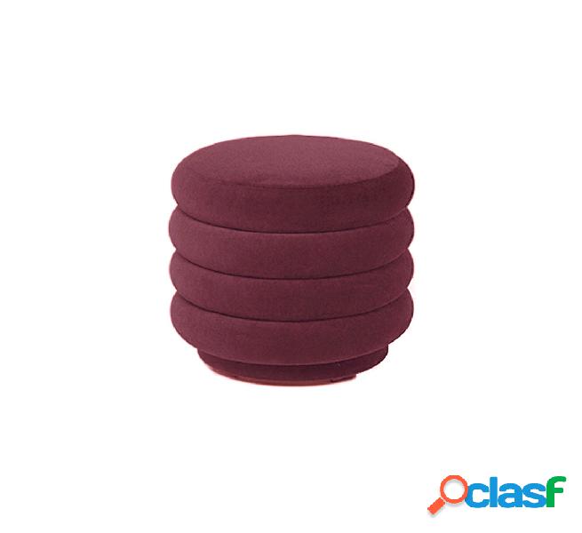 Ferm Living Pouf Rotondo - Piccolo - Bordeaux