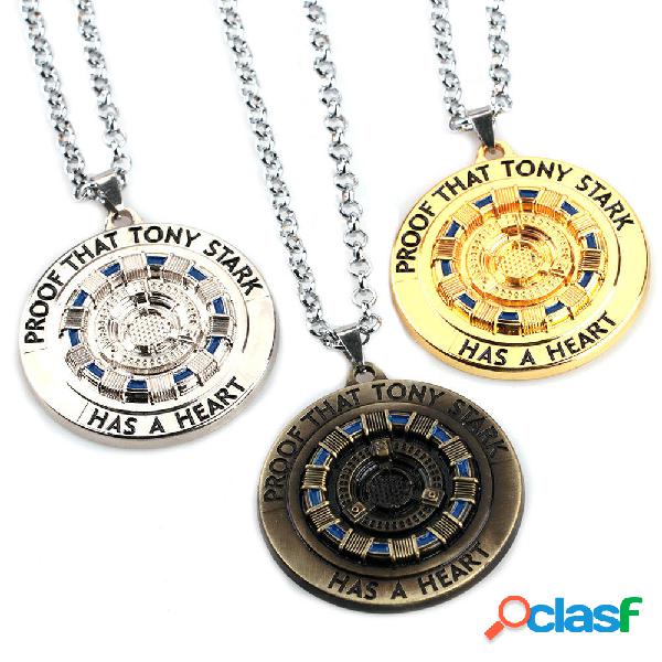 Ferro Tony MK1 Reactor Portachiavi Collana Energy Block Core
