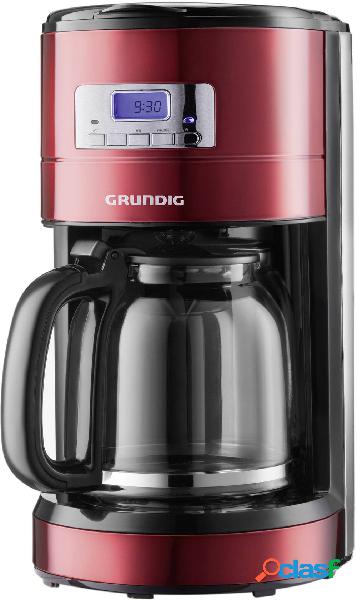 Grundig KM 6330 Macchina per il caffè Rosso (metallico),