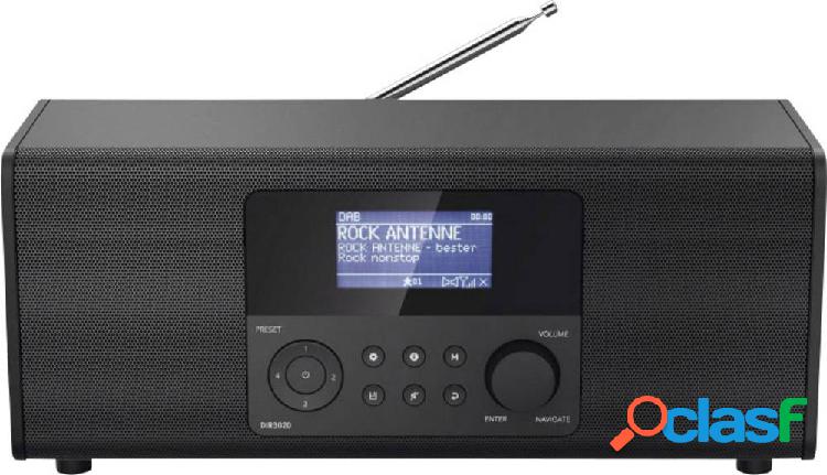 Hama DIR3020 Radio Internet da tavolo DAB+, FM WLAN,