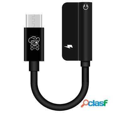 Hat Prince HC-13 USB-C / 3,5 mm e adattatore audio di tipo C