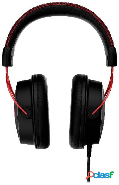 HyperX Cloud Alpha Red Gaming Cuffie Over Ear via cavo