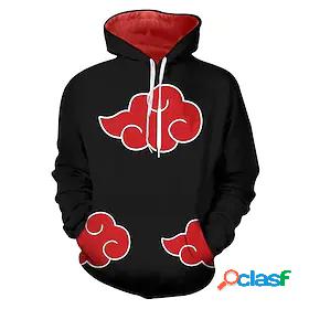 Inspired by Naruto Cosplay Terylene Coat Print Outerwear For