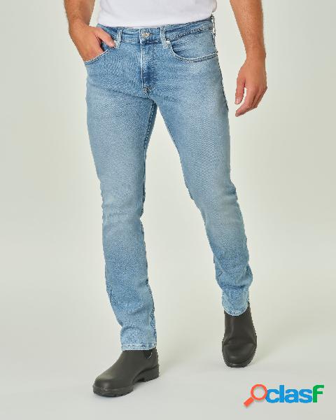 Jeans Scanton lavaggio chiaro bleach