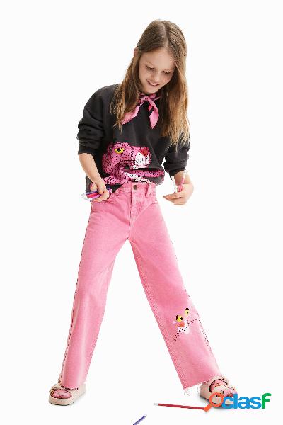Jeans a zampa Pink Panther