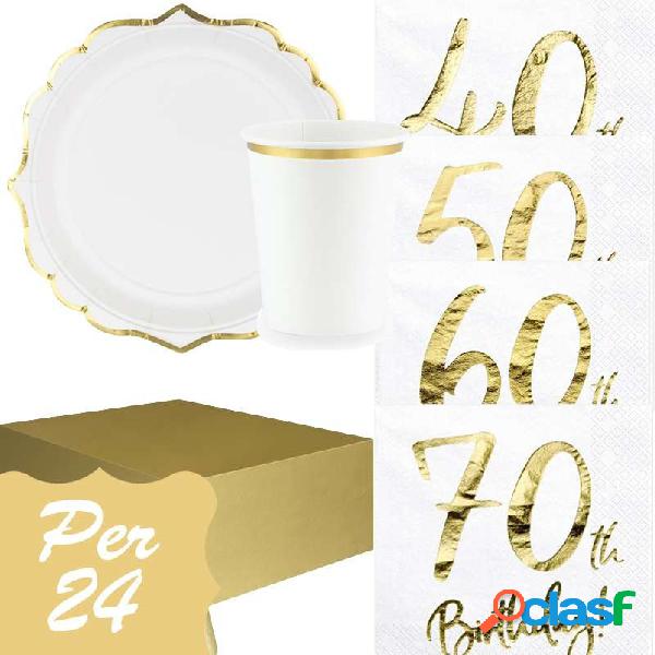 KIT N.16 COMPLEANNO 50 ANNI