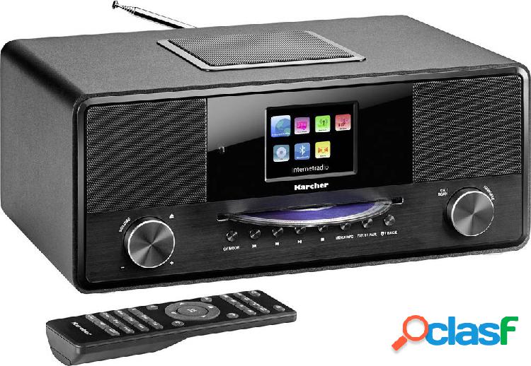 Karcher DAB 9000CDi CD-Radio Internet DAB+, DAB, Internet,
