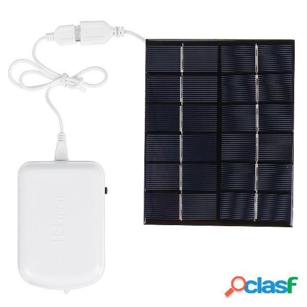 Kit pompa ad aria ad energia solare 5W Pannello solare Pompa