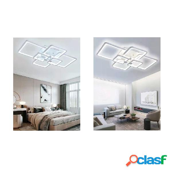 LAMPADARIO PLAFONIERA CON QUADRATI LAMPADA DA SOFFITTO LED