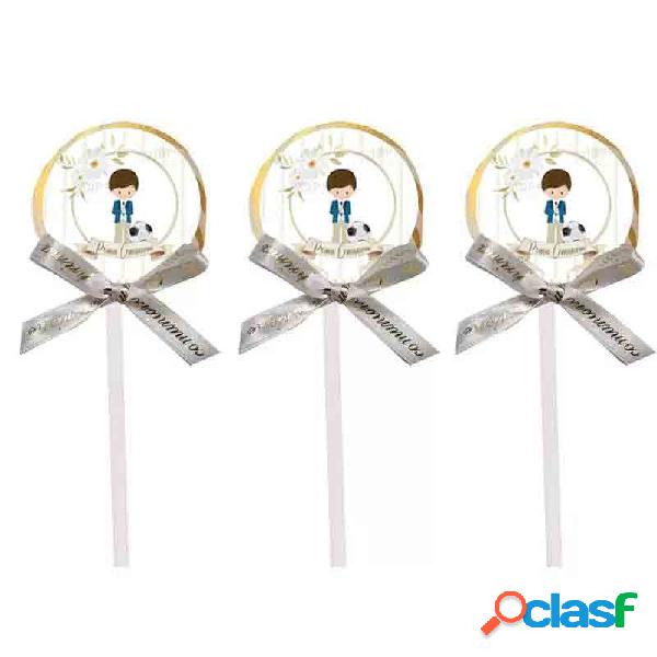 LECCA LECCA PRIMA COMUNIONE BIMBO CALCIO - 12 PZ