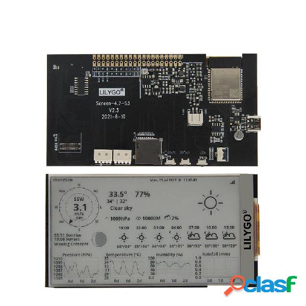 LILYGO T5 4.7 Pollici E-paper V2.3 ESP32-S3 Display Scheda
