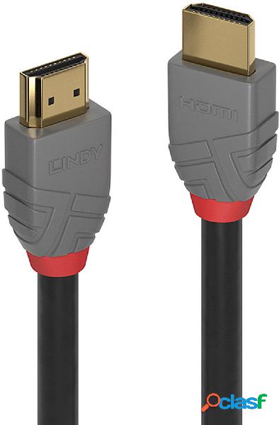 LINDY HDMI Cavo Spina HDMI-A, Spina HDMI-A 0.50 m Nero 36961