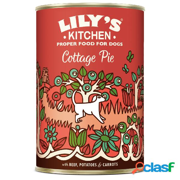 Lily's Kitchen Dog Adult Cottage Pie con Manzo e Patate 400g